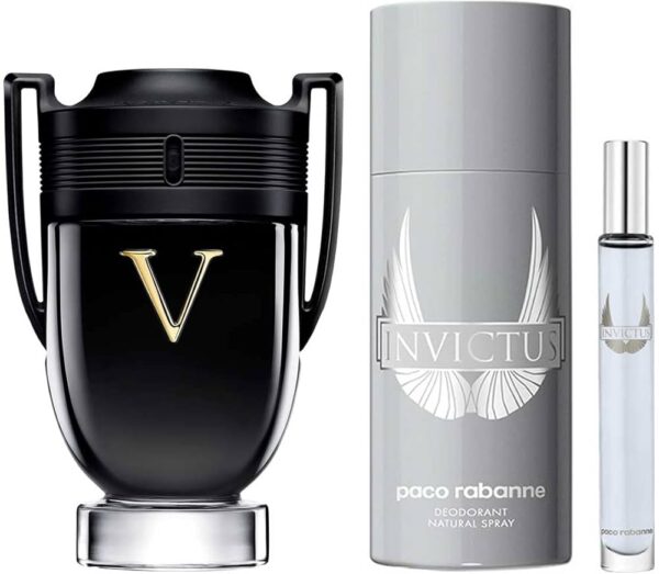 Paco Rabanne Invictus Victory Edp 100ml +deo 150ml +mg 10ml Hombre - Imagen 3