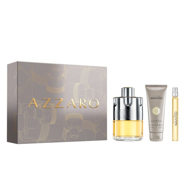 Azzaro wanted edt 100 Ml + Body Lotion 75 Ml+ Decants 10 Ml