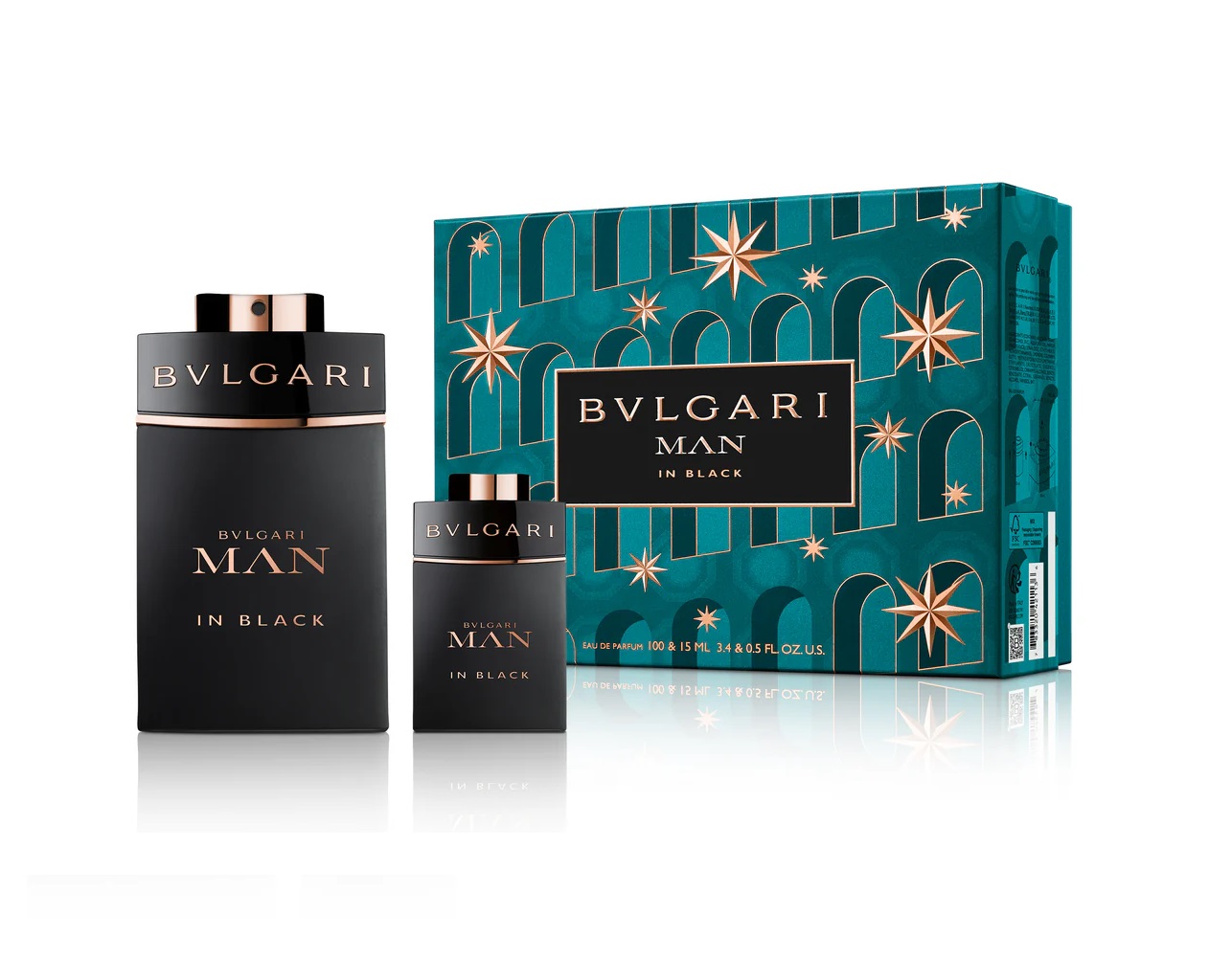 Set Bvlgari Man in Black Edp 100 ML + 15 Ml